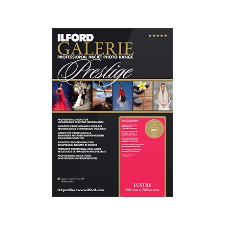 Ilford Galerie Prestige 4x6" (102x152mm) Lustre 260 GSM - 265 Micron