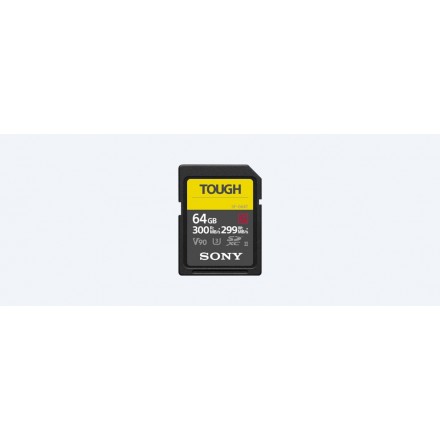 Sony SD Tough 64GB - 300 R:MB/s - 299 W:MB/s (SF-G64T/T1)