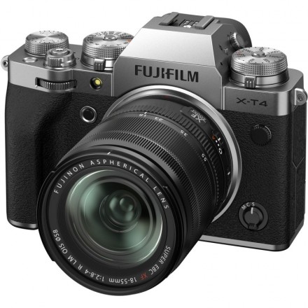Fujifilm X-T4 + XF 18/55 F-2.8-4 R LM OIS Plata