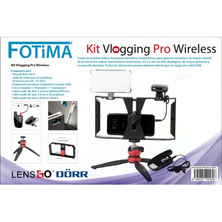 Fotima Kit Vlogging Pro Wireless