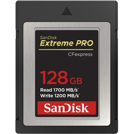 Sandisk 128 GB Extreme PRO CFexpress Type B