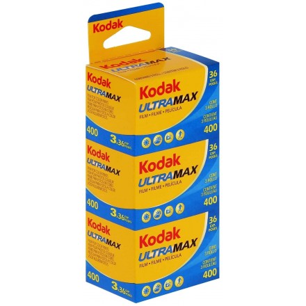 Kodak ULTRAMAX 400 35mm-36 exp (X3)