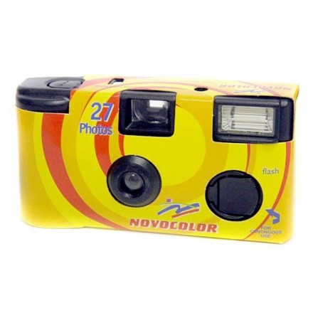 Novocolor cámara deshechable 27/400 con Flash