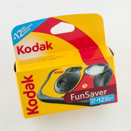 Kodak FunSaver Cámara de un solo uso 27+12 exposiciones