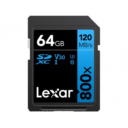 Lexar Professional SDXC UHS-I 64GB Blue Serie