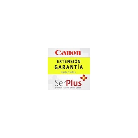 Garantía Canon Serplus3 Amarillo