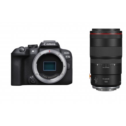 Canon EOS-R10 (Cuerpo) + MT Adaptador EF-EOS R