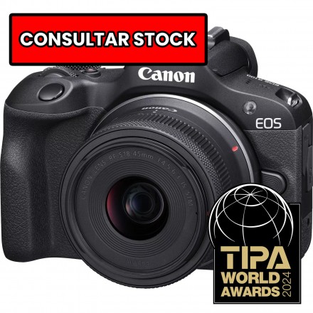Canon EOS R-100 + RF S 18/45 IS STM