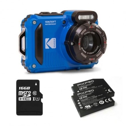 Kodak PixPro WPZ2OG + 2ª batería + Tarjeta 16GB SD