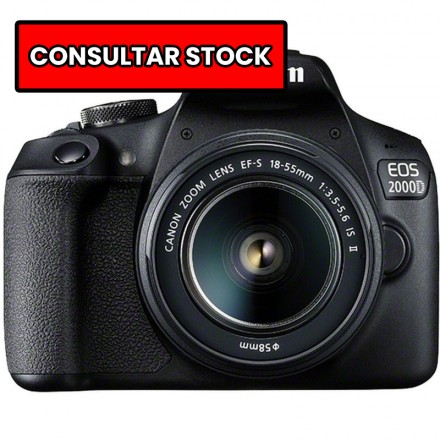 Canon EOS-2000D + 18/55 IS II
