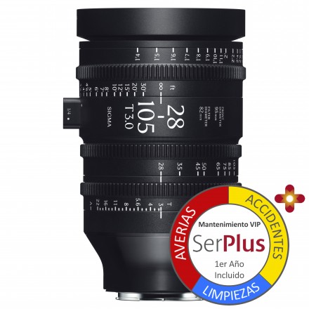 Sigma 28/105 MM T3 FF F/VE FEET - BAJO PEDIDO