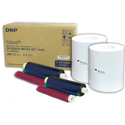 DNP papel de impresora DS-620 10x15/15x20